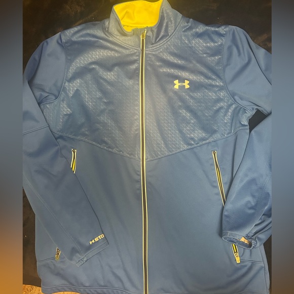 Under Armour Other - UA Blue and Yellow Performance Jacket